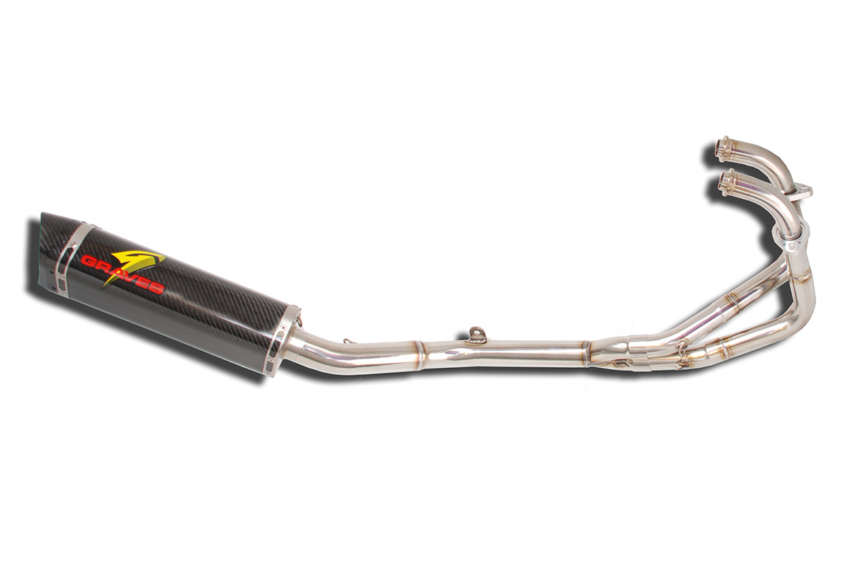 Kawasaki Ninja 250 Full Exhaust System Diamond - Click Image to Close