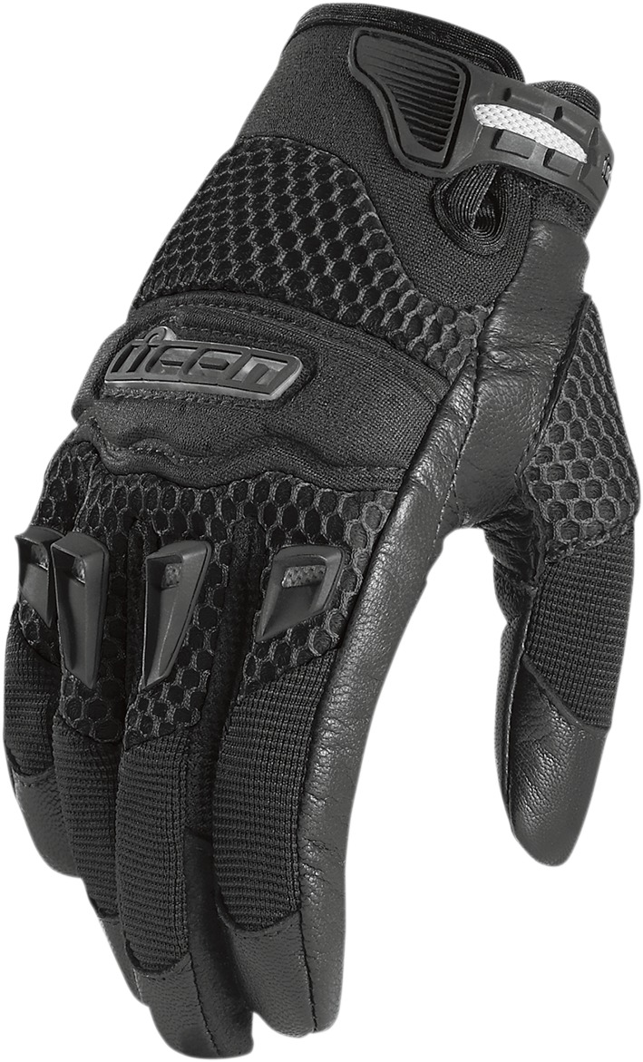 Twenty-Niner Short Cuff Gloves - Black Women's 2X-Large - Click Image to Close