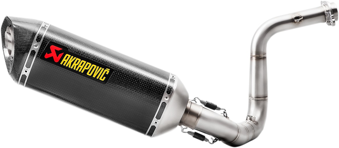 Racing Line Carbon Fiber Full Exhaust - BMW G310GS/R - Click Image to Close