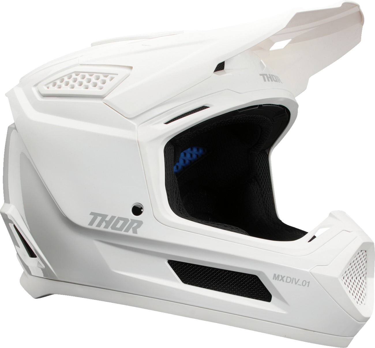 Thor Fleet Whiteout Helmet XS - MX helmet with ERT tech in XS size - Click Image to Close