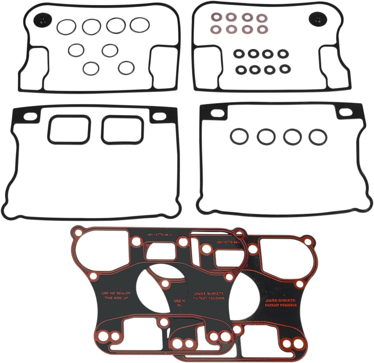 Metal base and rocker box gasket kit - for 92-99 Evolution Big Twin - Click Image to Close