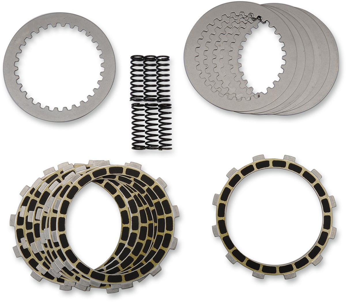 Dirt Digger Carbon Fiber Complete Clutch Kit - For 07-13 Yamaha YZ450F - Click Image to Close