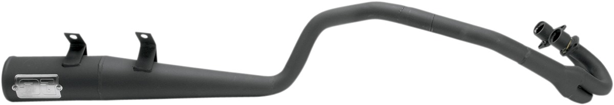 RCM Black Full Exhaust - For 85-86 Honda ATC350X - Click Image to Close