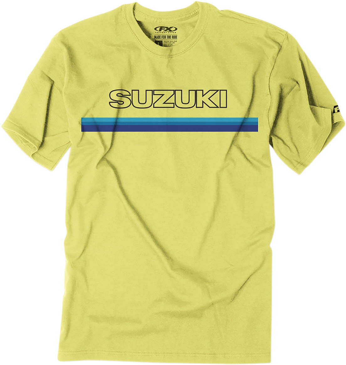 Men's Suzuki Throwback Tee - Suzuki Throwback Tee Yel Xl - Click Image to Close