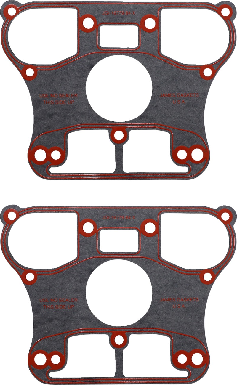 Replacement Lower Rocker Box Cover Gaskets - Left & Right - Replaces 16779-84 & 16779-84-X for 84-99 EVO Big Twins - Click Image to Close