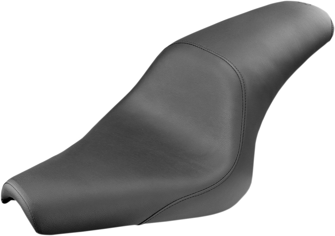 Profiler Smooth 2-Up Seat Black Gel Low - For 13-19 Yamaha XVS950 Bolt - Click Image to Close