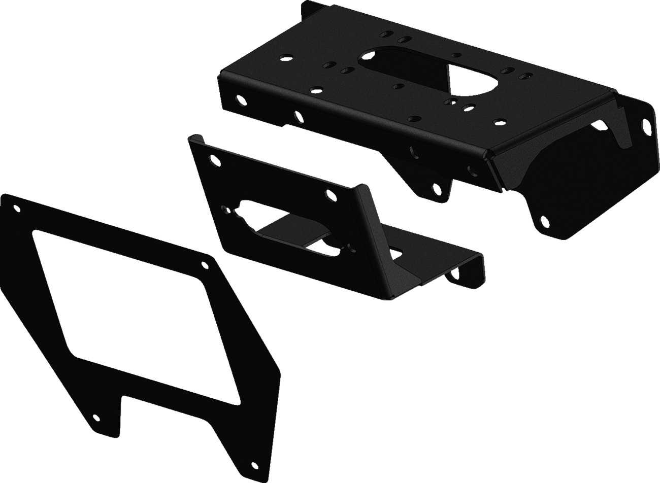 KFI 20-23 Polaris RZR PRO XP/ 4 Winch Mount - Click Image to Close