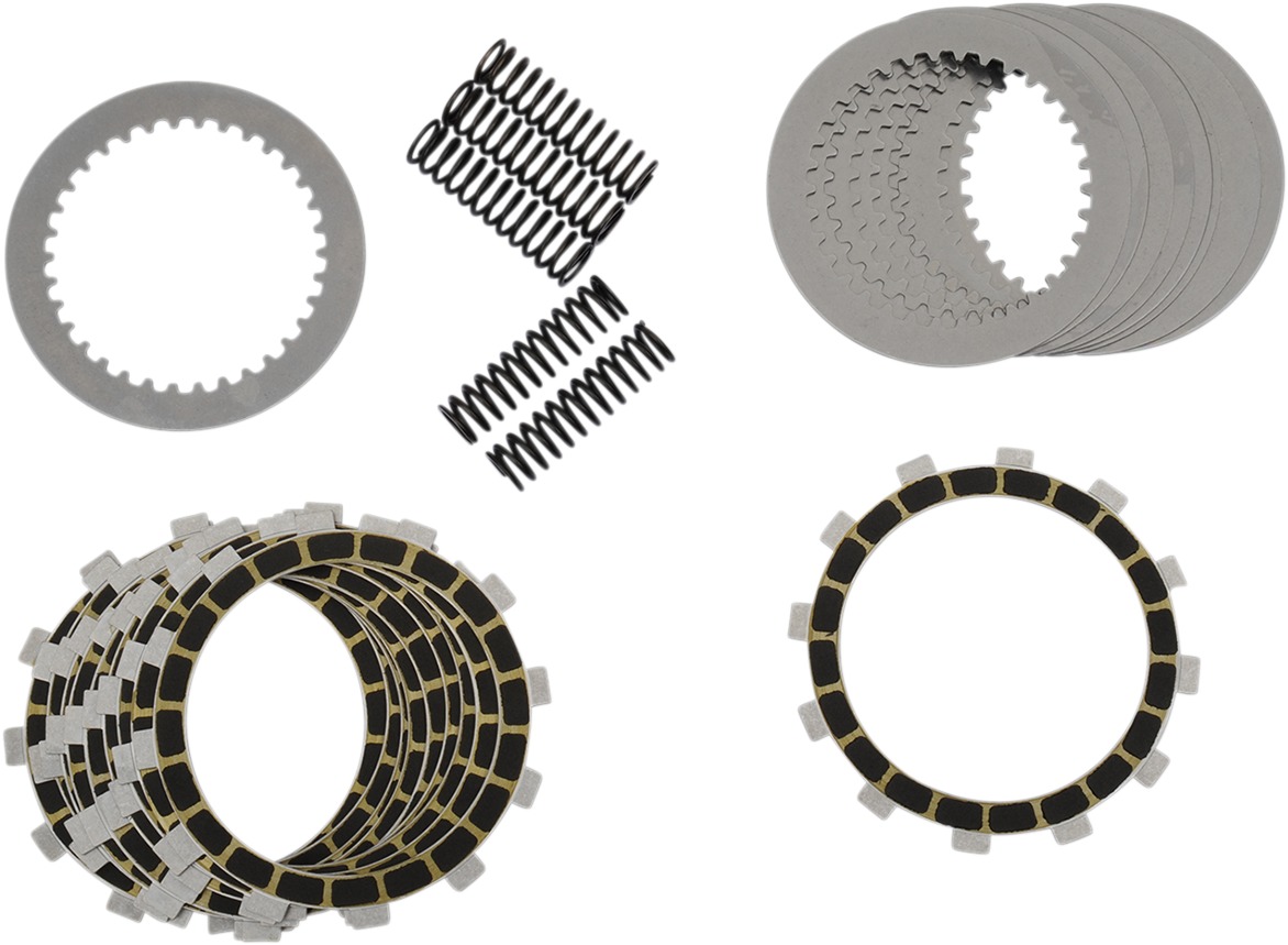 Carbon Fiber Complete Clutch Kit w/ Gasket - for 98-03 Kawasaki ZX9R - Click Image to Close