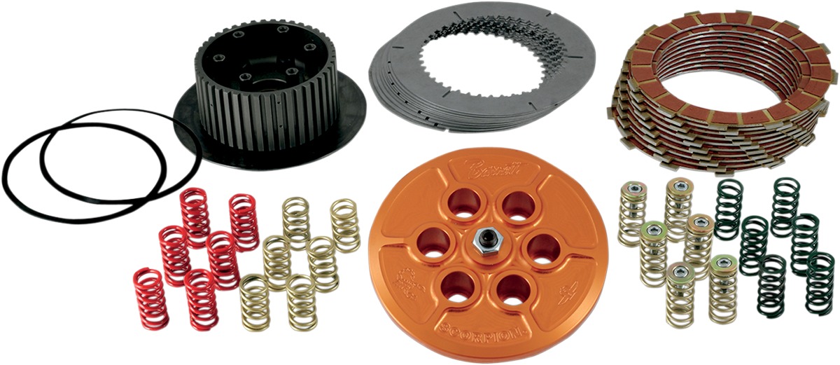 Barnett Scorpion Clutch Kit for 11-17 Twincam - Click Image to Close