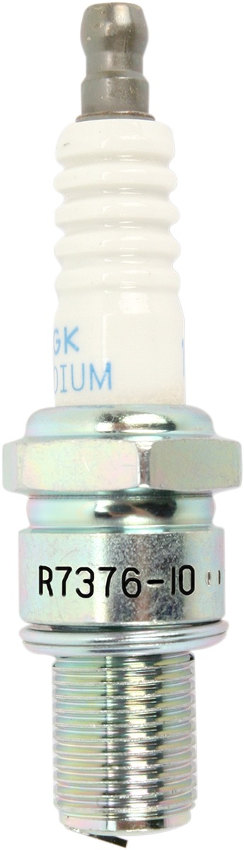 Iridium Racing Spark Plug R7376-10 - For 2004 Kawasaki KX125 - Click Image to Close