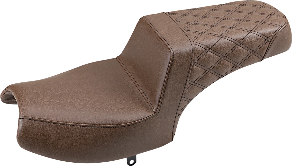 Step-Up Rear Lattice 2-Up Seat Brown - For 20-24 Indian Challenger - Click Image to Close