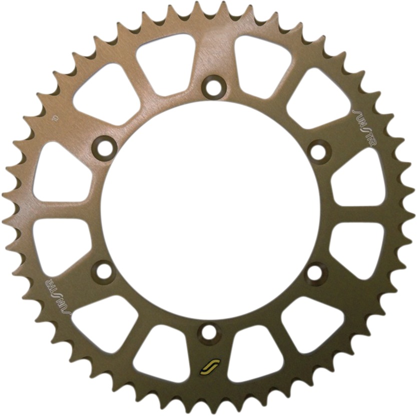 Works Triplestar Aluminum Rear Sprocket 48T - For 82-18 Kawa Suz