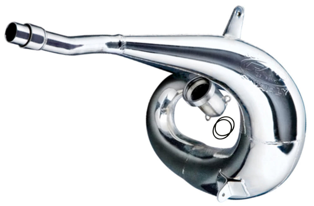 Gnarly Expansion Chamber Exhaust Header - For 98-99 KTM 200 EXC MXC - Click Image to Close