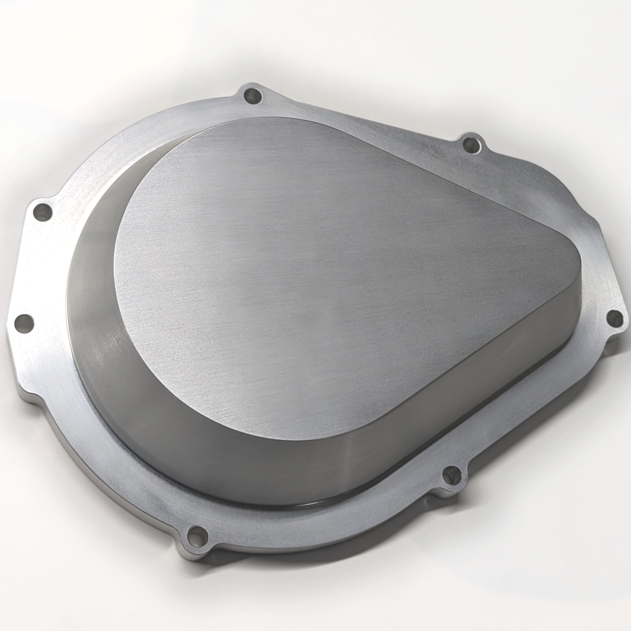 Yamaha Super Jet Billet Flywheel Cover - Raw Aluminum - Click Image to Close