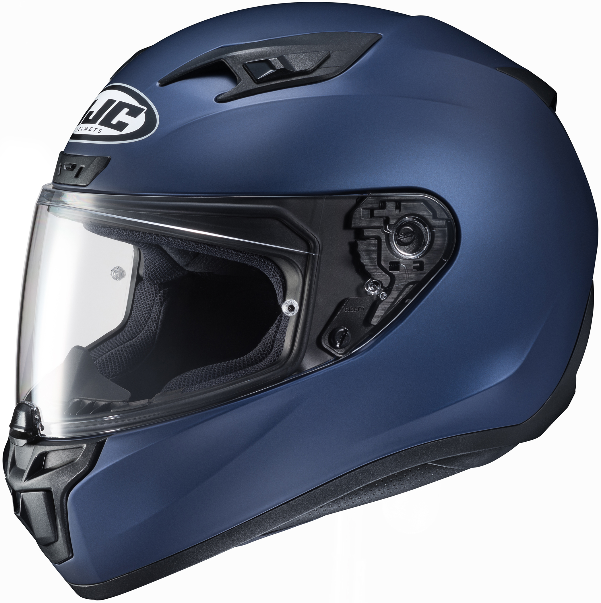 i10+ Semi-Flat Metallic Blue Full-Face Street Helmet 3X-Large - Click Image to Close