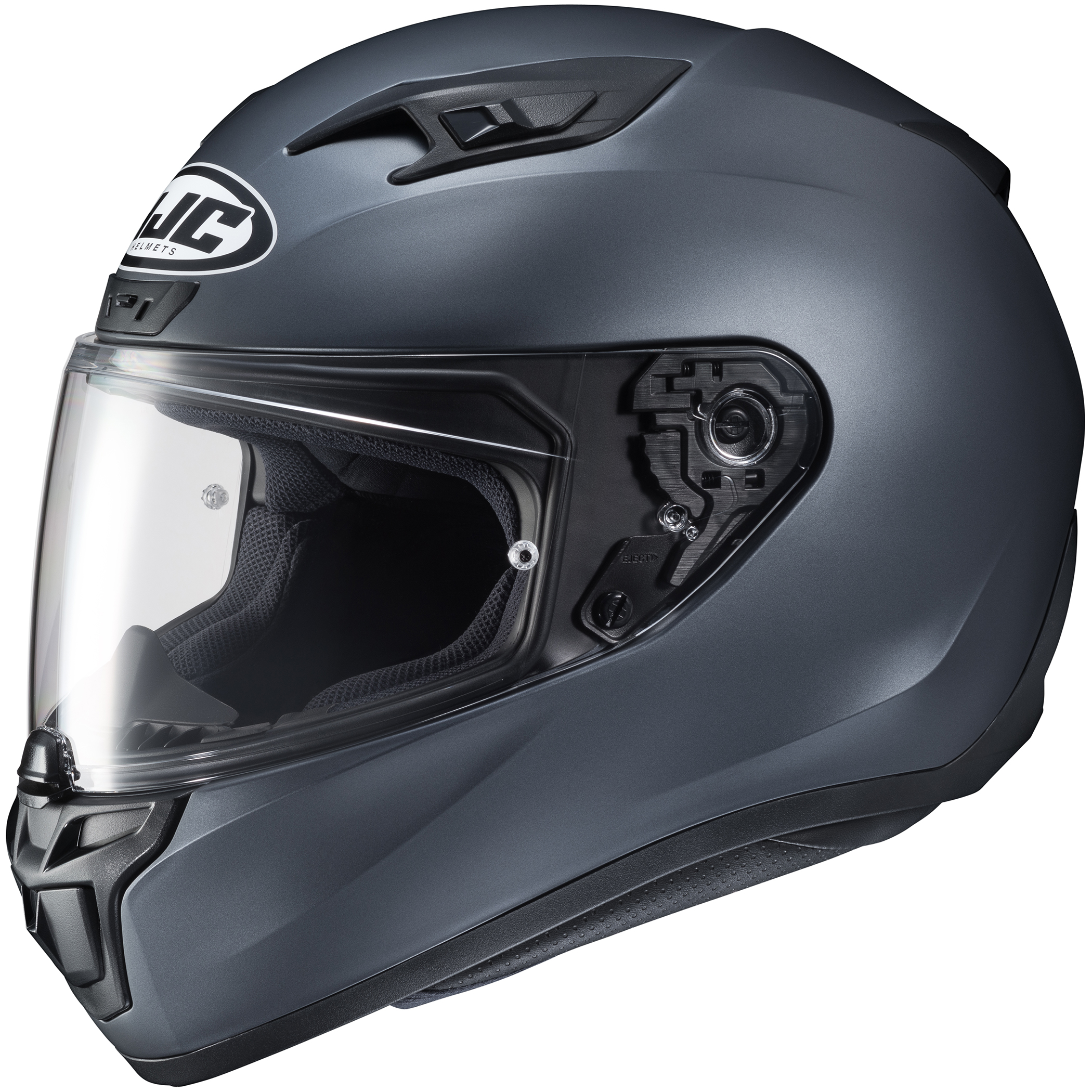 i10+ Semi-Flat Anthracite Full-Face Street Helmet 3X-Large - Click Image to Close