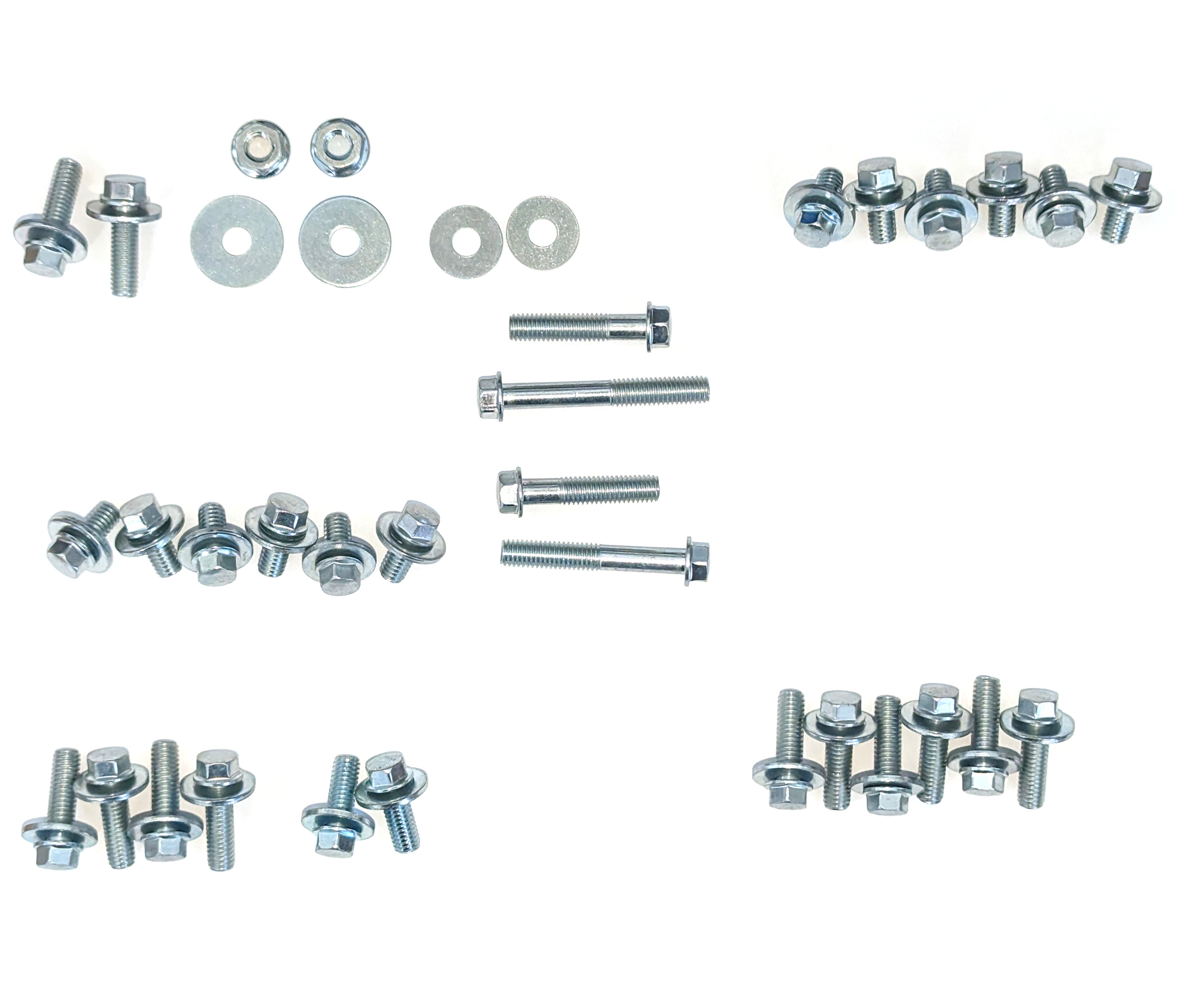 Full Plastic Fastener Kit - For 88-89 Kawasaki KX125 KX250 & 88-04 KX500 - Click Image to Close