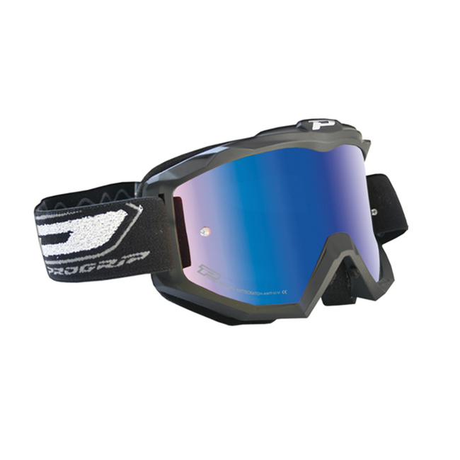 3204 MX Goggles - Matte Black Frame w/ Multilayer Blue Iridium Lens - Click Image to Close