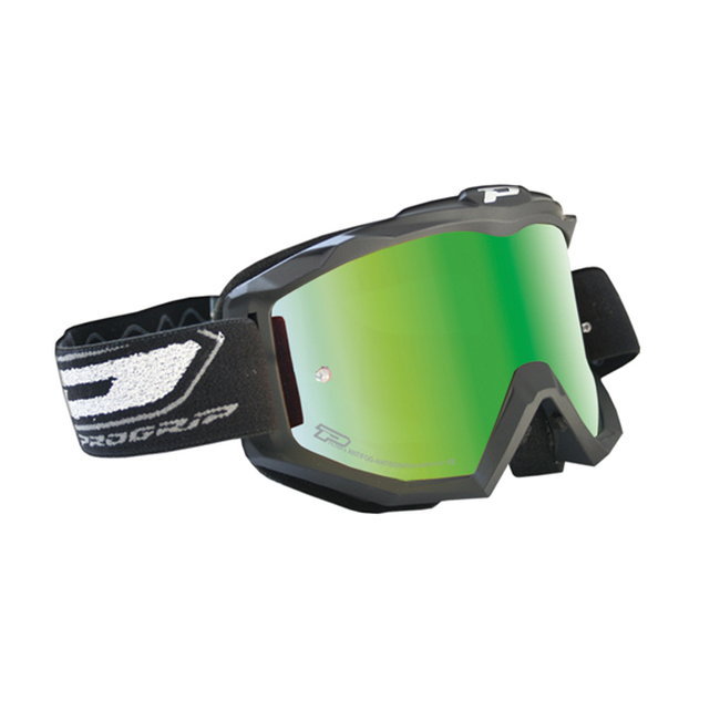 3204 MX Goggles - Matte Black Frame w/ Multilayer Green Iridium Lens - Click Image to Close