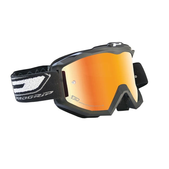 3204 MX Goggles - Matte Black Frame w/ Multilayer Orange Iridium Lens - Click Image to Close