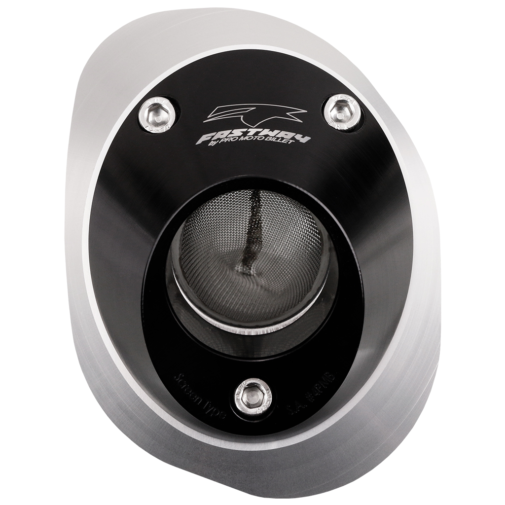 Spark Arrestor Exhaust End Cap - Black - For Many 19-24 KTM/GG/HQV 4T 250-500 - Click Image to Close