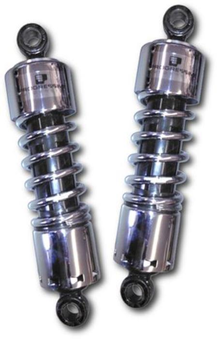 11" 412 Series Shocks Chrome - Click Image to Close