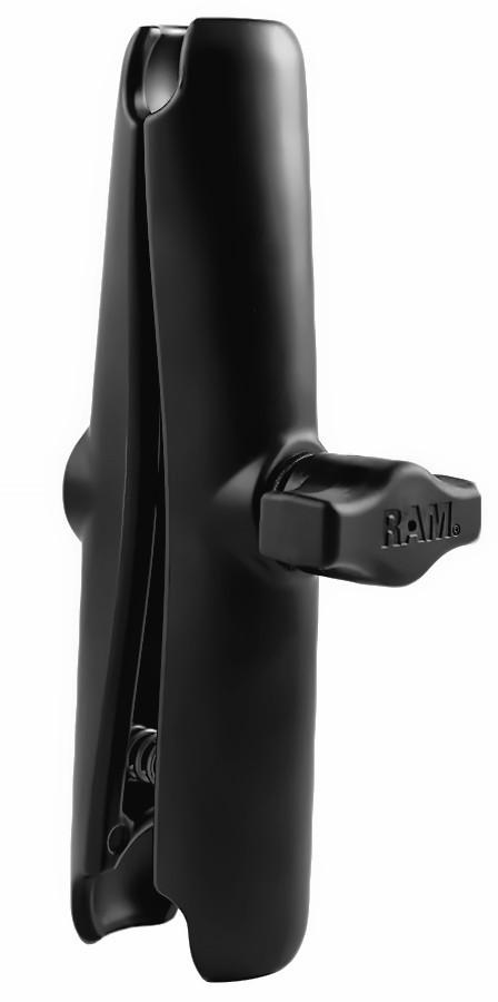 Ram Arm - 5.2" Long Length Double Socket Arm For 1" Ball Bases IN BAG - Click Image to Close