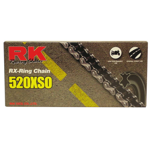 RK Chain 520XSO-108 - Natural - Click Image to Close