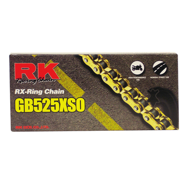 RK Chain GB525XSO-112 - Gold - Click Image to Close