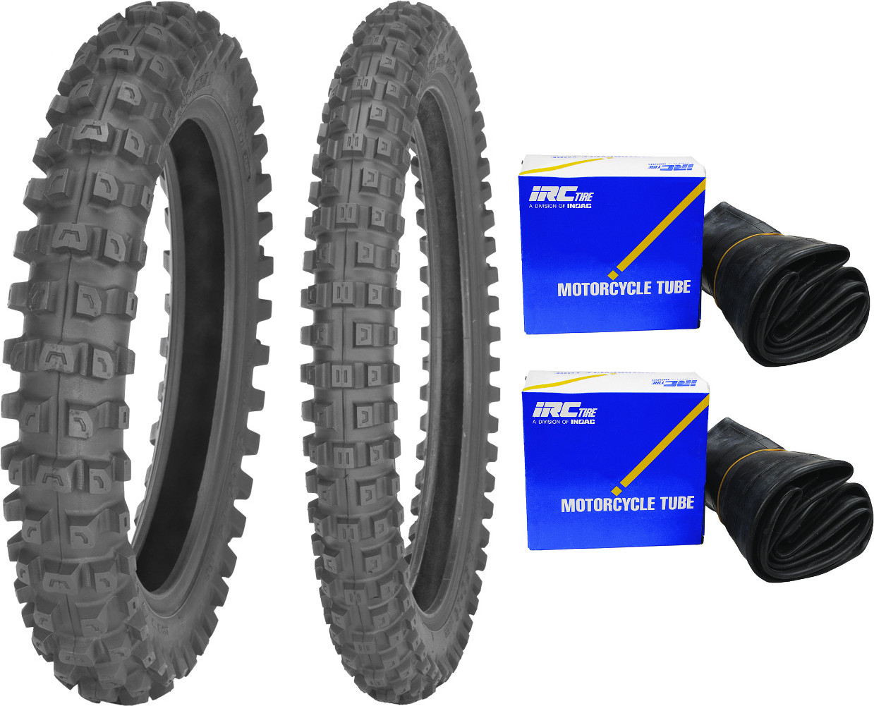 GS45Z 2.50-16 3.60-14 Tire & Tube Kit - For CRF80F XR80R - Click Image to Close