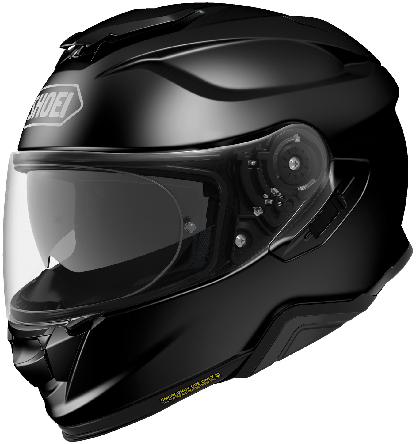 GT-Air 2 Solid Black Full-Face Motorcycle Helmet 2X-Large - Click Image to Close