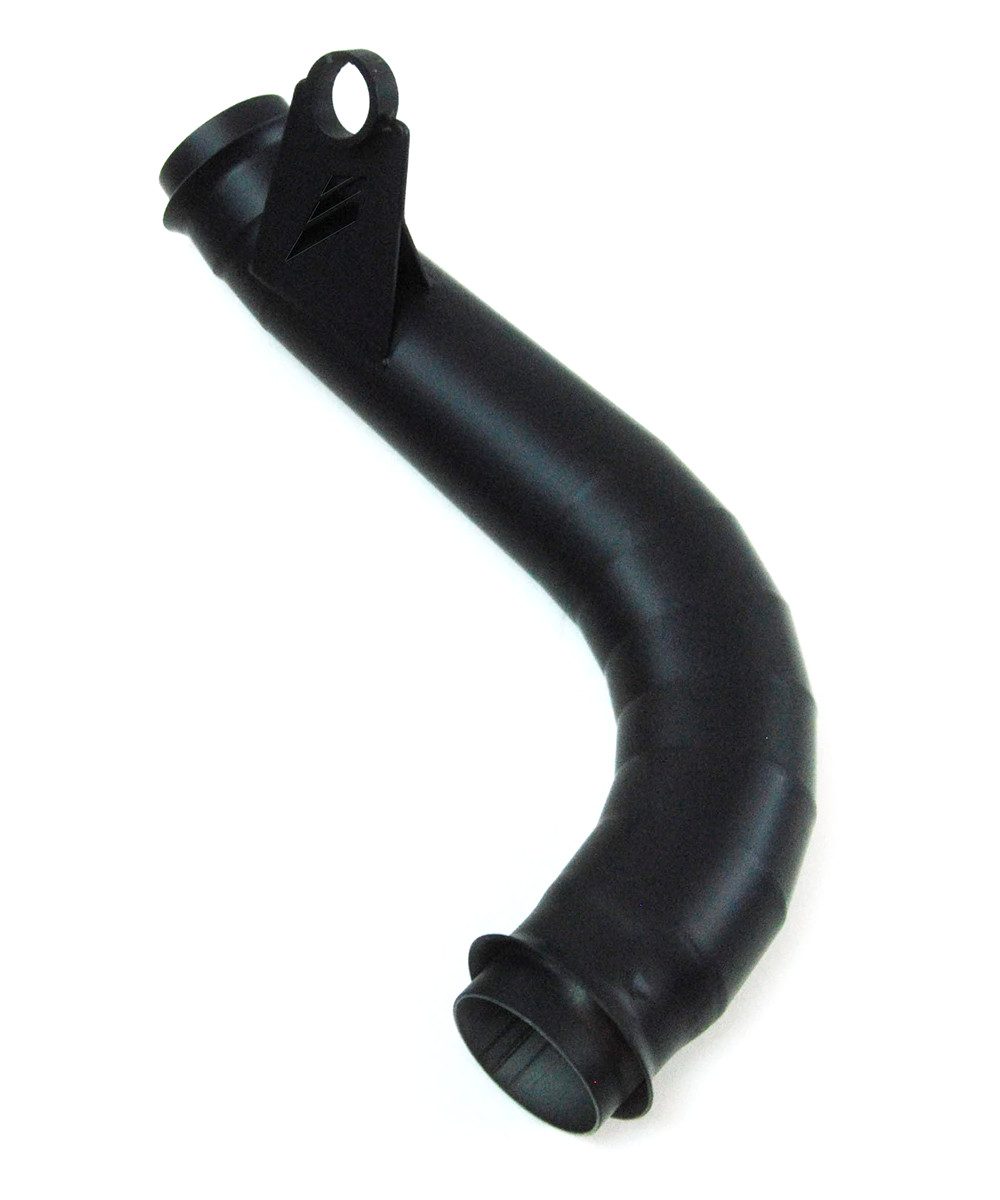 Extended Mid-Pipe - Black Velvet - For 17-20 KTM Duke 390 RC390 - Click Image to Close