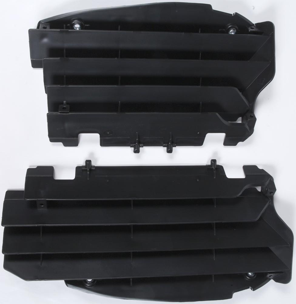 Radiator Louvers - Black - For 12-15 Kawasaki KX450F - Click Image to Close