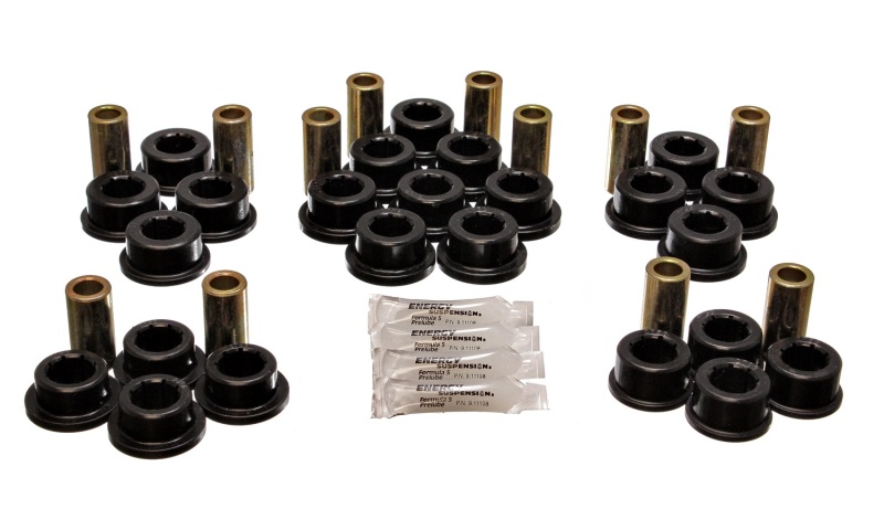 Black Rear Control Arm Bushing Set Fits 87-92 Toyota Supra - Click Image to Close