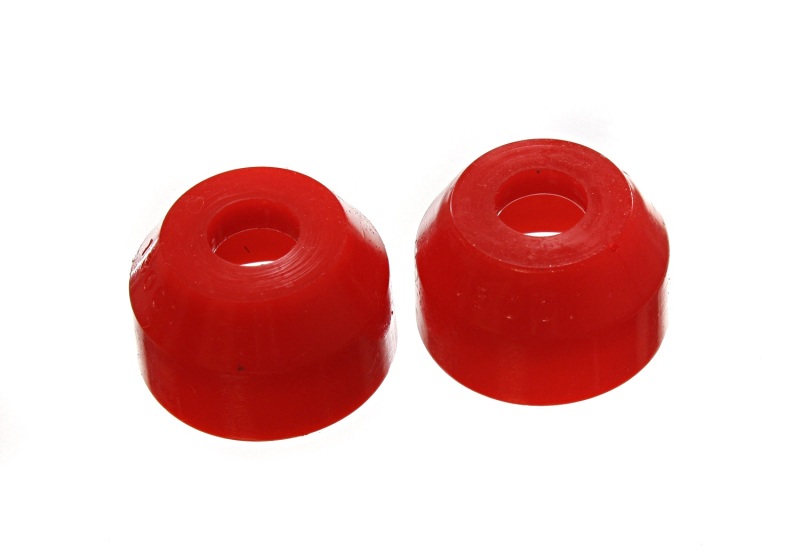 Mustang/Corvette/Camaro/Honda Red Front Ball Joint Boot Set / 90-94 - Click Image to Close