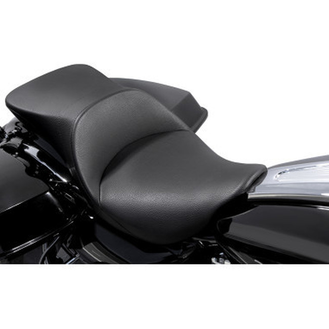 Tourist 2-Up Vinyl Seat - For 08-20 Harley Touring - Click Image to Close