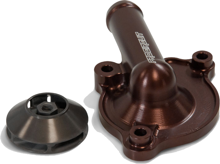 Water Pump Cover Kit W/ Impeller - For 09-14 CRF450R - Click Image to Close