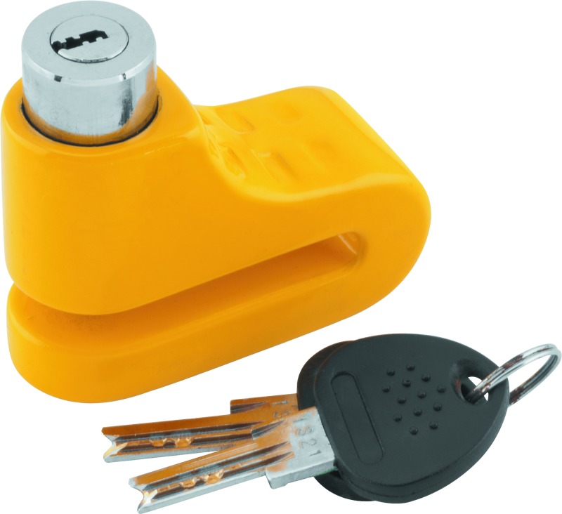 Bully Lock Disc Lock 5.5mm - Yellow - Click Image to Close