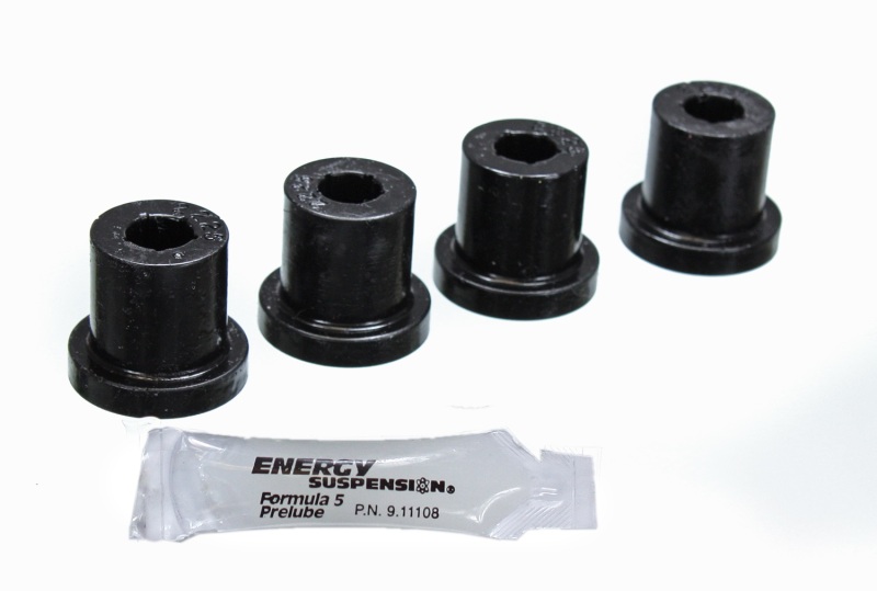 Energy Suspension Aftermarket Shackle Set - Black - Click Image to Close