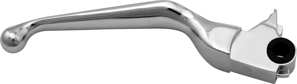 Wide V-Cut Brake Lever - Chrome - For 07-13 Dyna & Softail - Click Image to Close