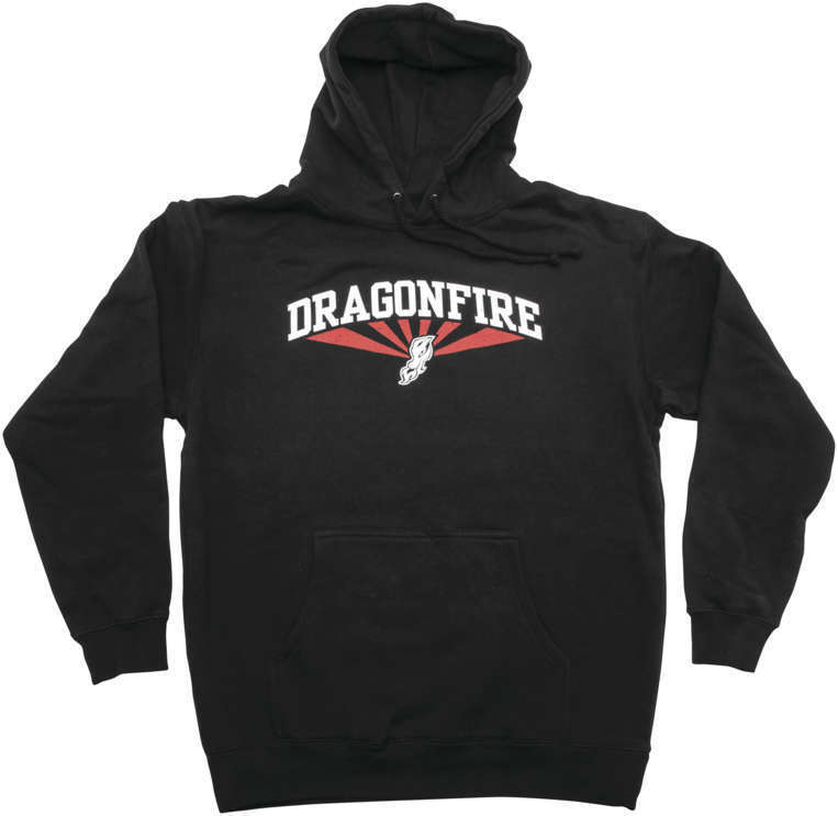 DragonFire Racing Dfr Az Hoodie Blk/Rd 3Xl - Click Image to Close