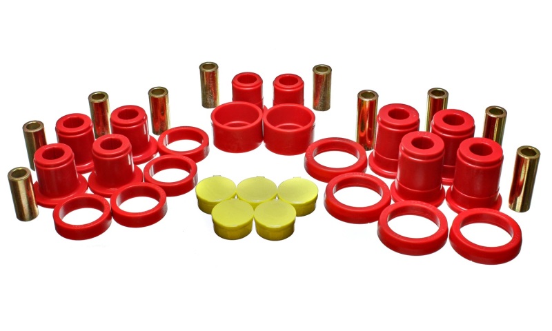 02-07 GM SUV Red Rear End Control Arm Bushing Set - Click Image to Close