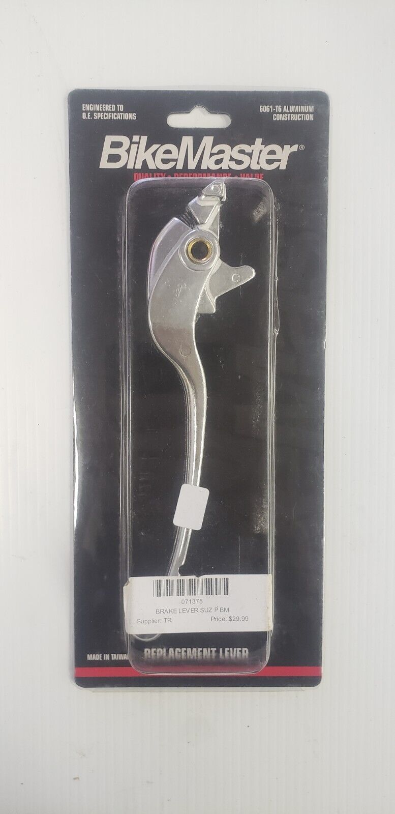 BikeMaster Polished Brake Lever Fits Suzuki - Click Image to Close