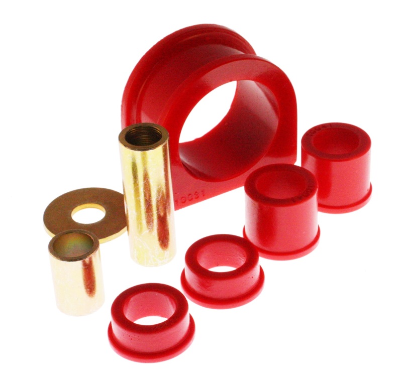 95-04 Toyota Pickup 4WD / 96-02 4Runner Front Rack and Pinion Bushing Set - Red - Click Image to Close