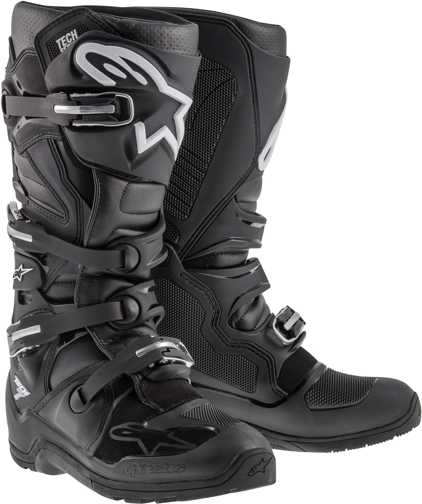 Tech 7 Enduro Boots Black US-Size 7 - Click Image to Close