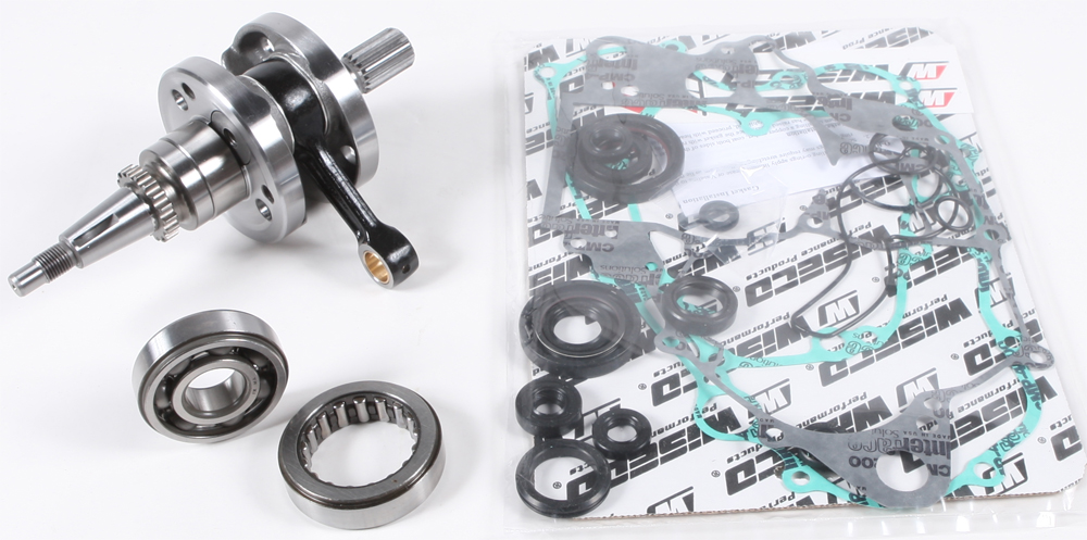 Complete Bottom End Rebuild Kit - For 07-18 Honda CRF150R - Click Image to Close