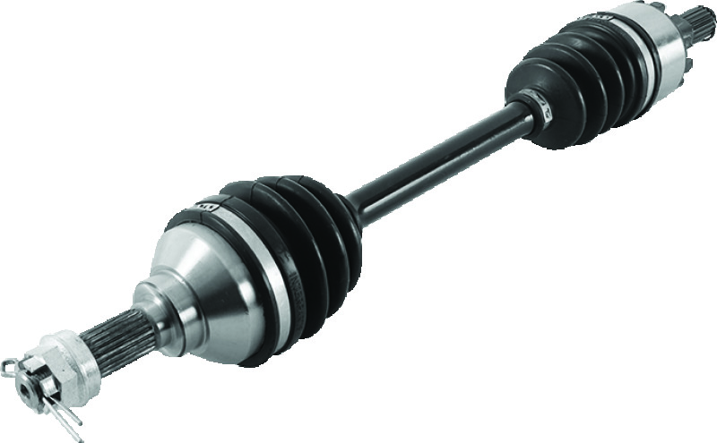 QuadBoss Front Left Replacement Axle Fits 06-13 Kawasaki KVF650 Brute Force - Click Image to Close