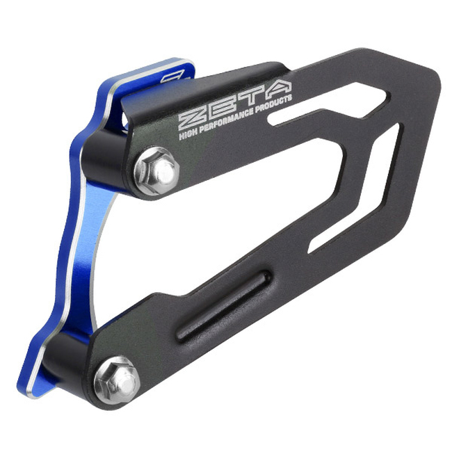 Blue Case Saver W/ Sprocket Cover - For 16-18 KX450F & 17-20 KX250F - Click Image to Close