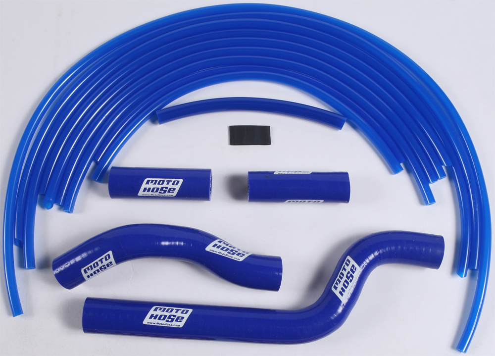 Silicone Hose Kit Blue - For 02-19 Yamaha YZ250 - Click Image to Close