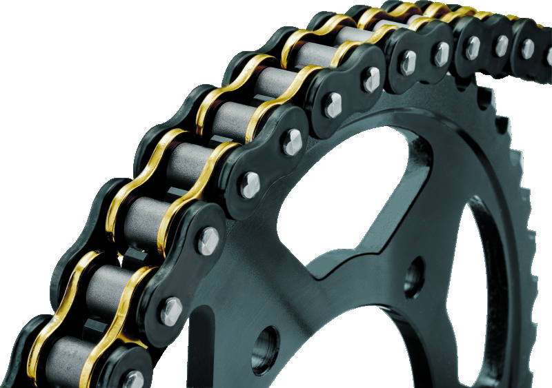 BikeMaster 530x130 BMOR O-Ring Chain - Black/Gold - Click Image to Close